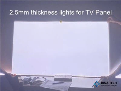Lumini de grosime de 2,5 mm pentru panoul TV